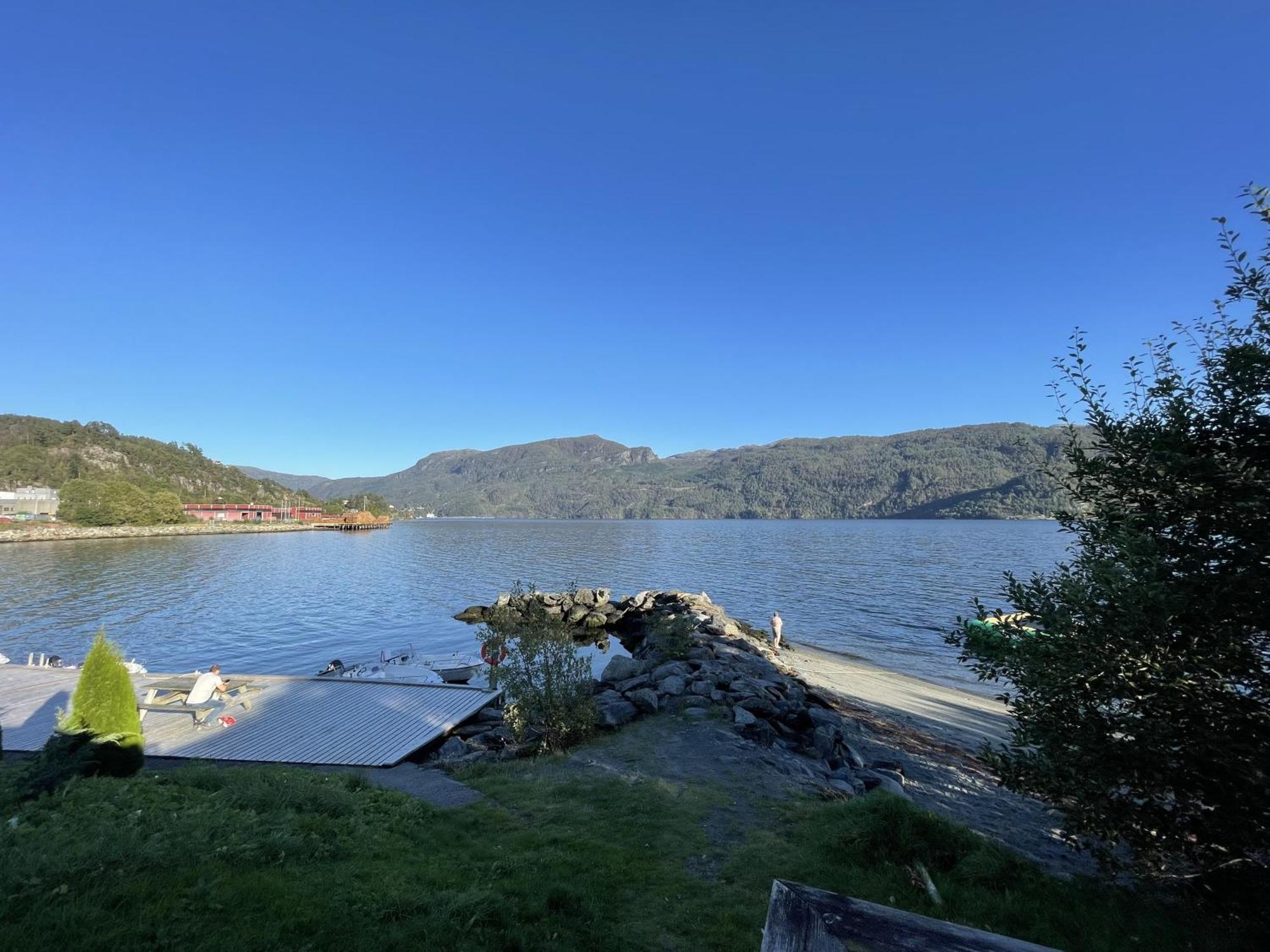 Sauda Fjord Camping Saudasjøen المظهر الخارجي الصورة