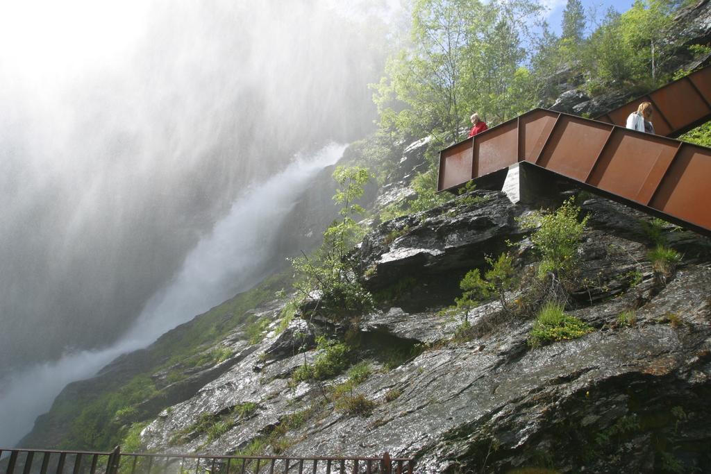 Sauda Fjord Camping Saudasjøen المظهر الخارجي الصورة